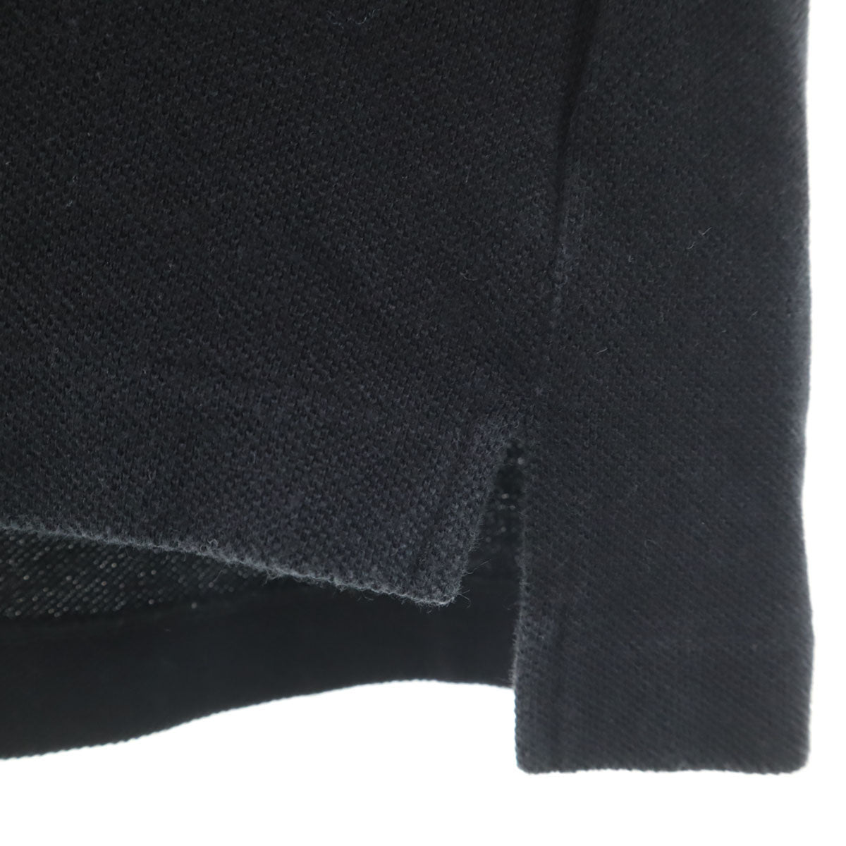 PLAY COMME des GARCONS プレイコムデギャルソン 2007年 日本製 半袖 ポロシャツ S ブラック メンズ
