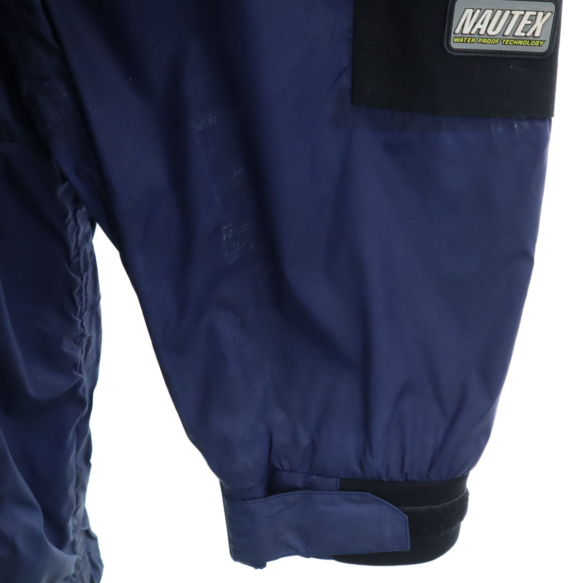 NAUTICA COMPETITION ノーティカ コンペティション 90s オールド ナイロンジャケット XL ブルー フード付き アウトドア メンズ