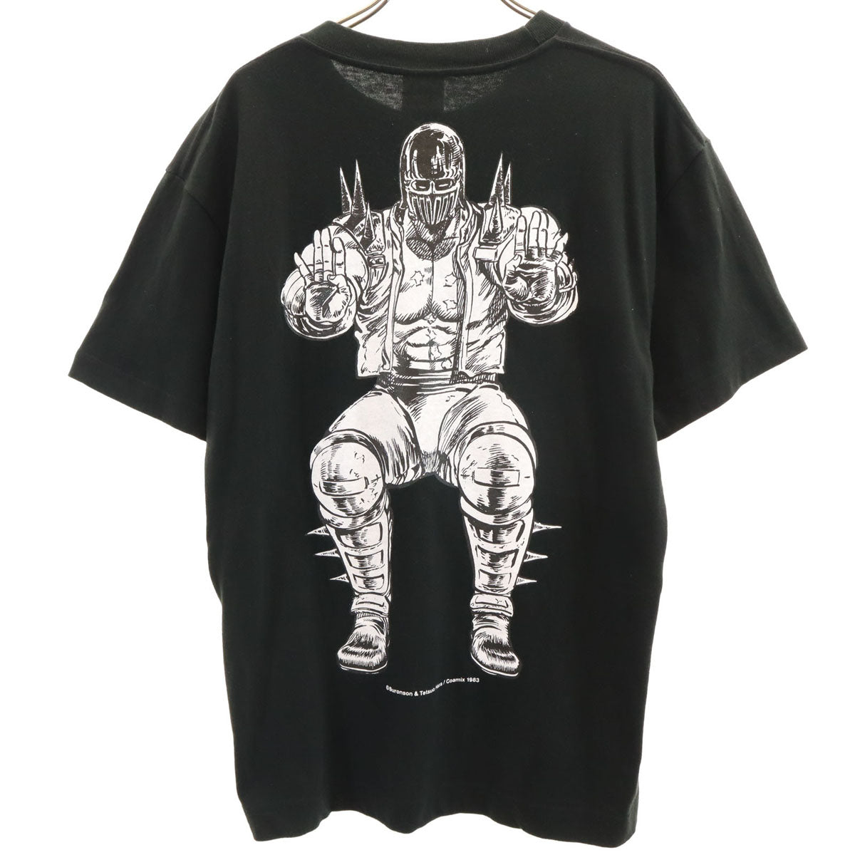 CUNE キューン 北斗の拳 コラボ あいあむじゃぎ 半袖 Tシャツ M ブラック メンズ