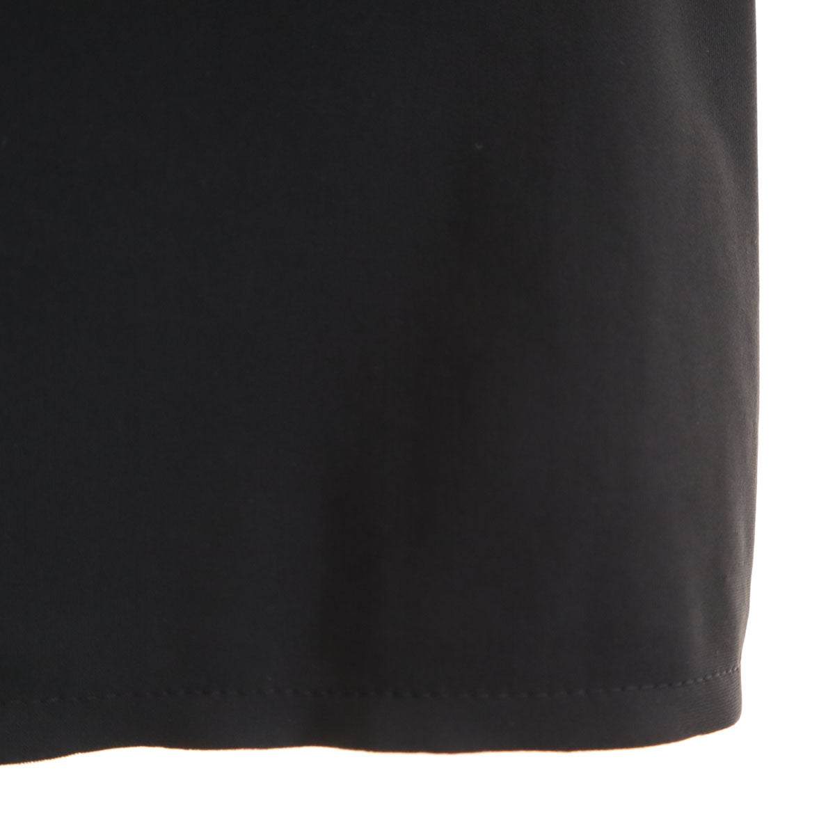 LANVIN LA COLLECTION ランバンコレクション 日本製 フレンチスリーブ カットソー 40 ブラック レディース