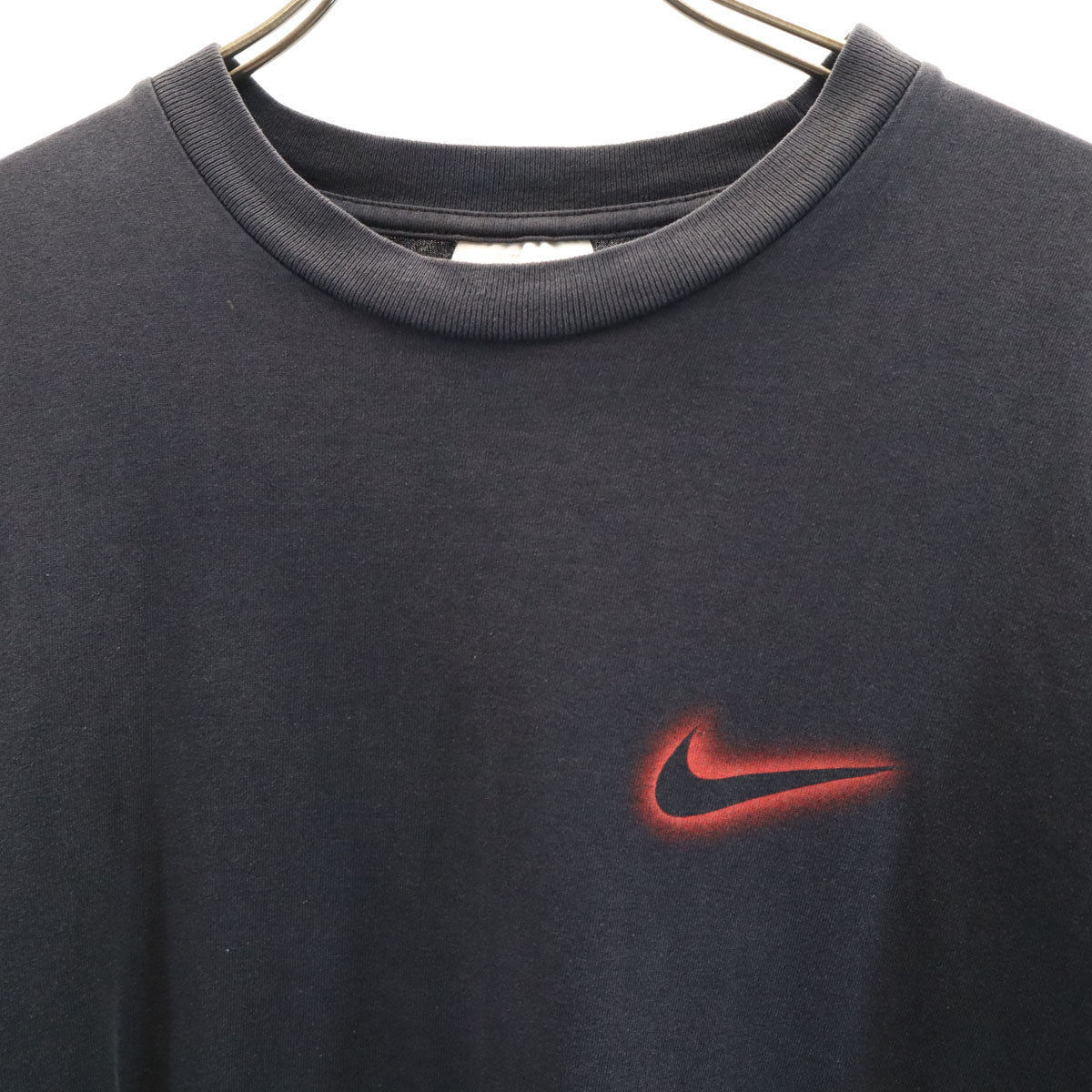 NIKE ナイキ 90s 00s オールド バックロゴ 半袖 Tシャツ S ブラック メンズ