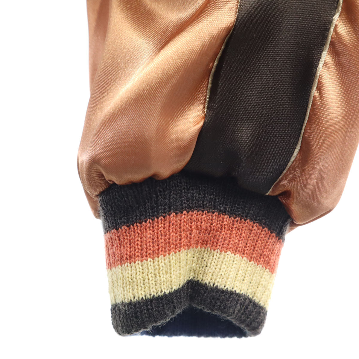 東洋エンタープライズ テーラー東洋 虎 鷲 舞子 日本地図 富士山 五重塔 リバーシブル スカジャン M ブラウン M18933 メンズ