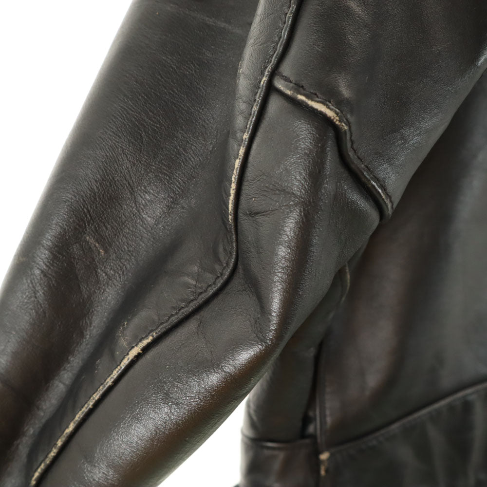 schott ショット 80s 90s オールド USA製 ダブルライダースジャケット 38 ブラック メンズ