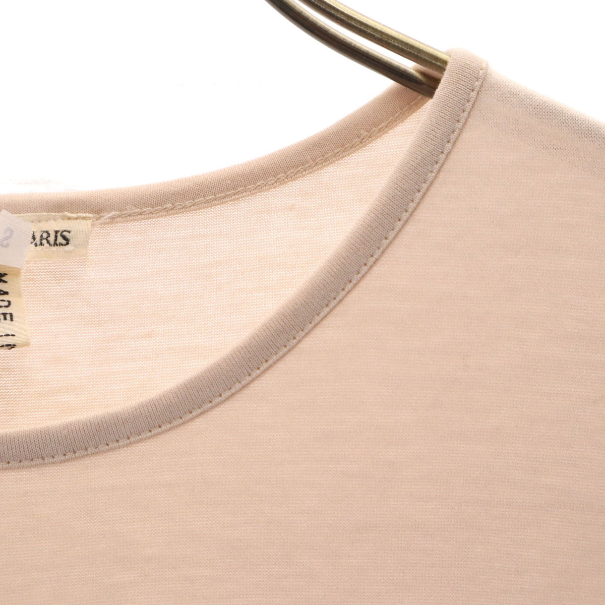 HERMES エルメス イタリア製 半袖 Tシャツ S ベージュ メンズ