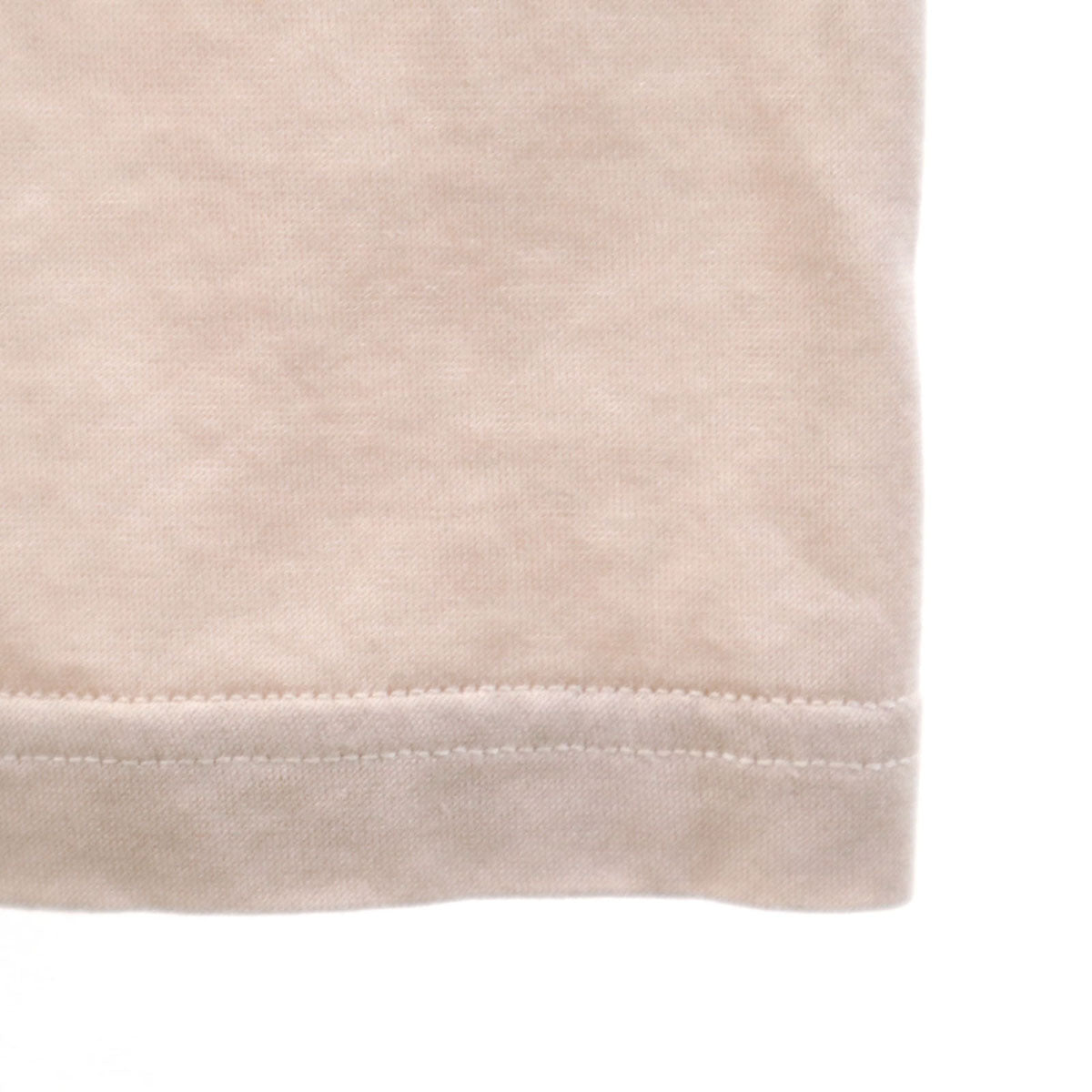 HERMES エルメス イタリア製 半袖 Tシャツ S ベージュ メンズ