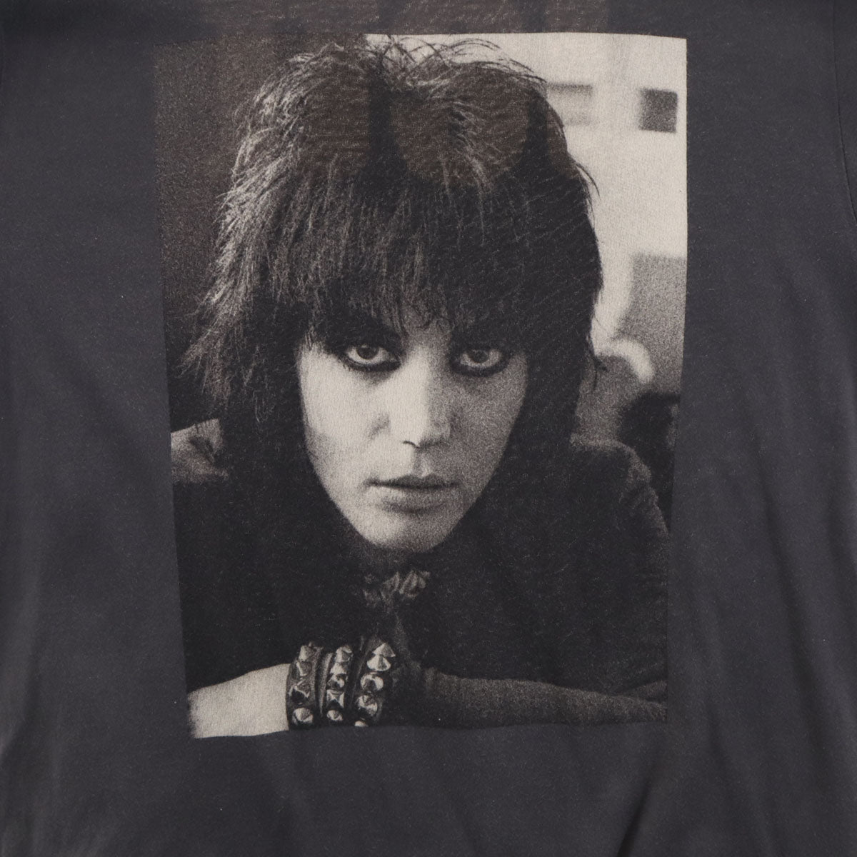 HYSTERIC GLAMOUR ヒステリックグラマー 日本製 JOAN JETT 半袖 Tシャツ M チャコールグレー メンズ