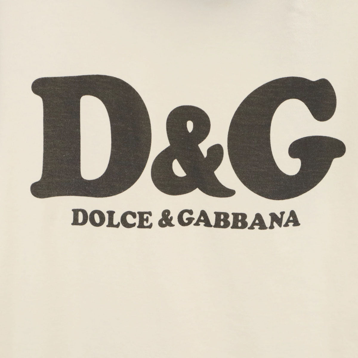 D&G DOLCE&GABBANA ディーアンドジードルチェアンドガッバーナ 半袖 Tシャツ XS ホワイト レディース