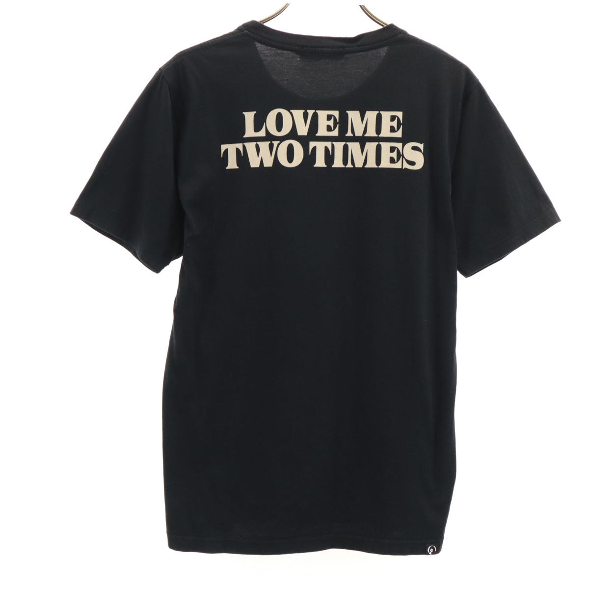 HYSTERIC GLAMOUR ヒステリックグラマー 日本製 半袖 Tシャツ S ブラック メンズ