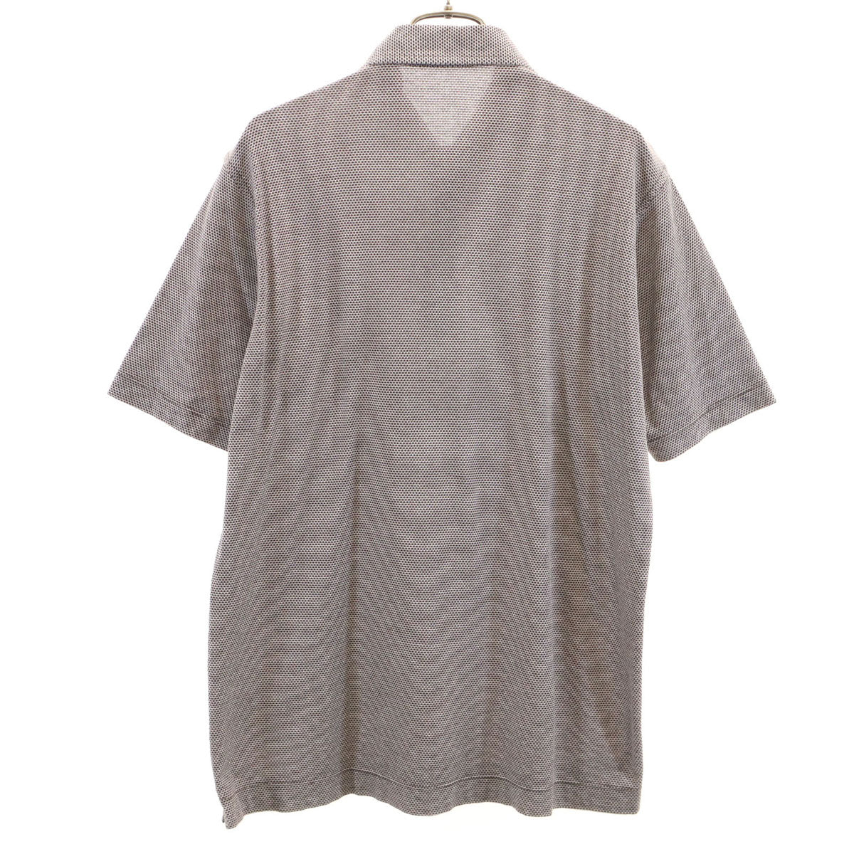 Mackintosh マッキントッシュ 日本製 半袖 ポロシャツ L ダークブラウン メンズ
