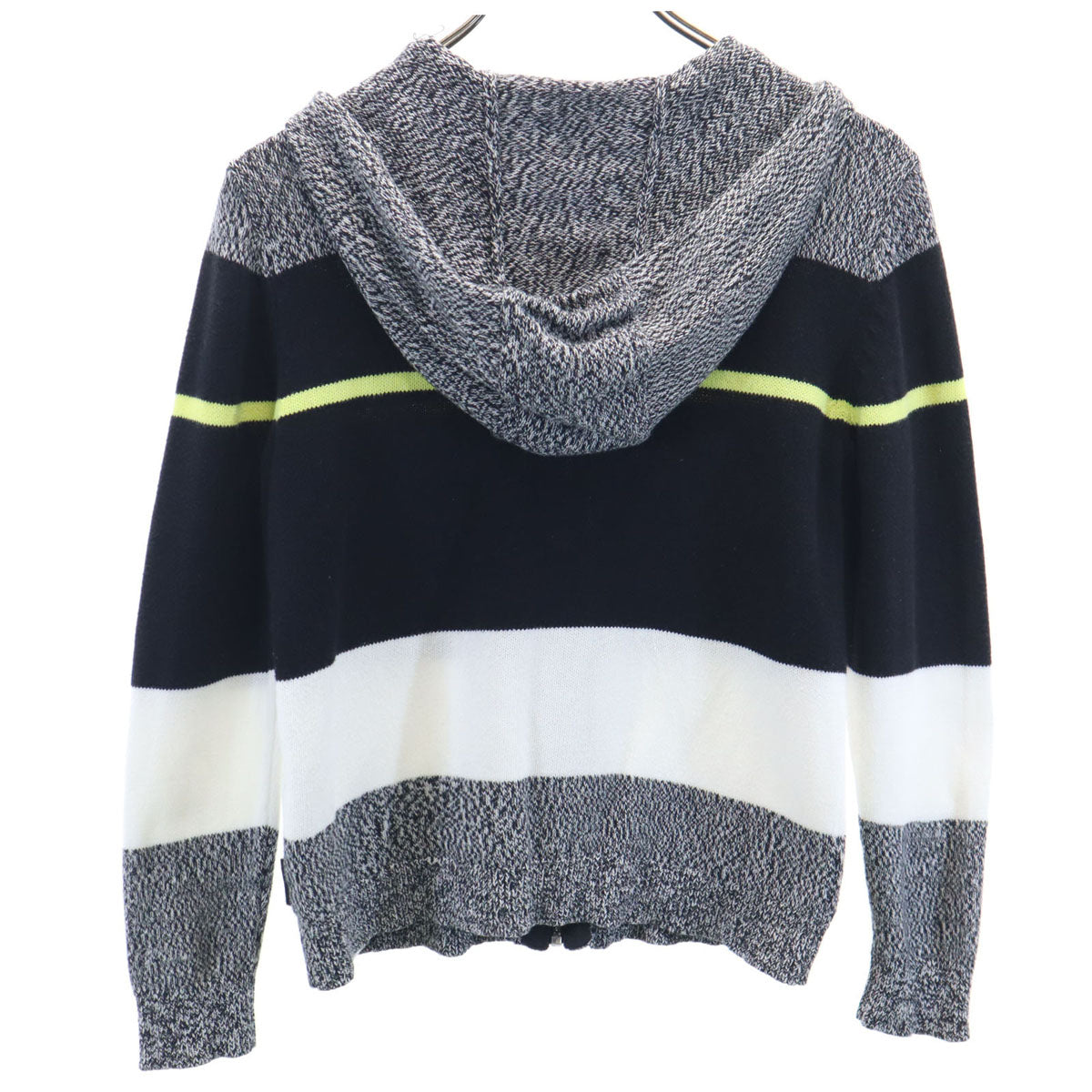 ARMANI EXCHANGE アルマーニエクスチェンジ ボーダー 長袖 ジップパーカー 12A(154) ニット キッズ