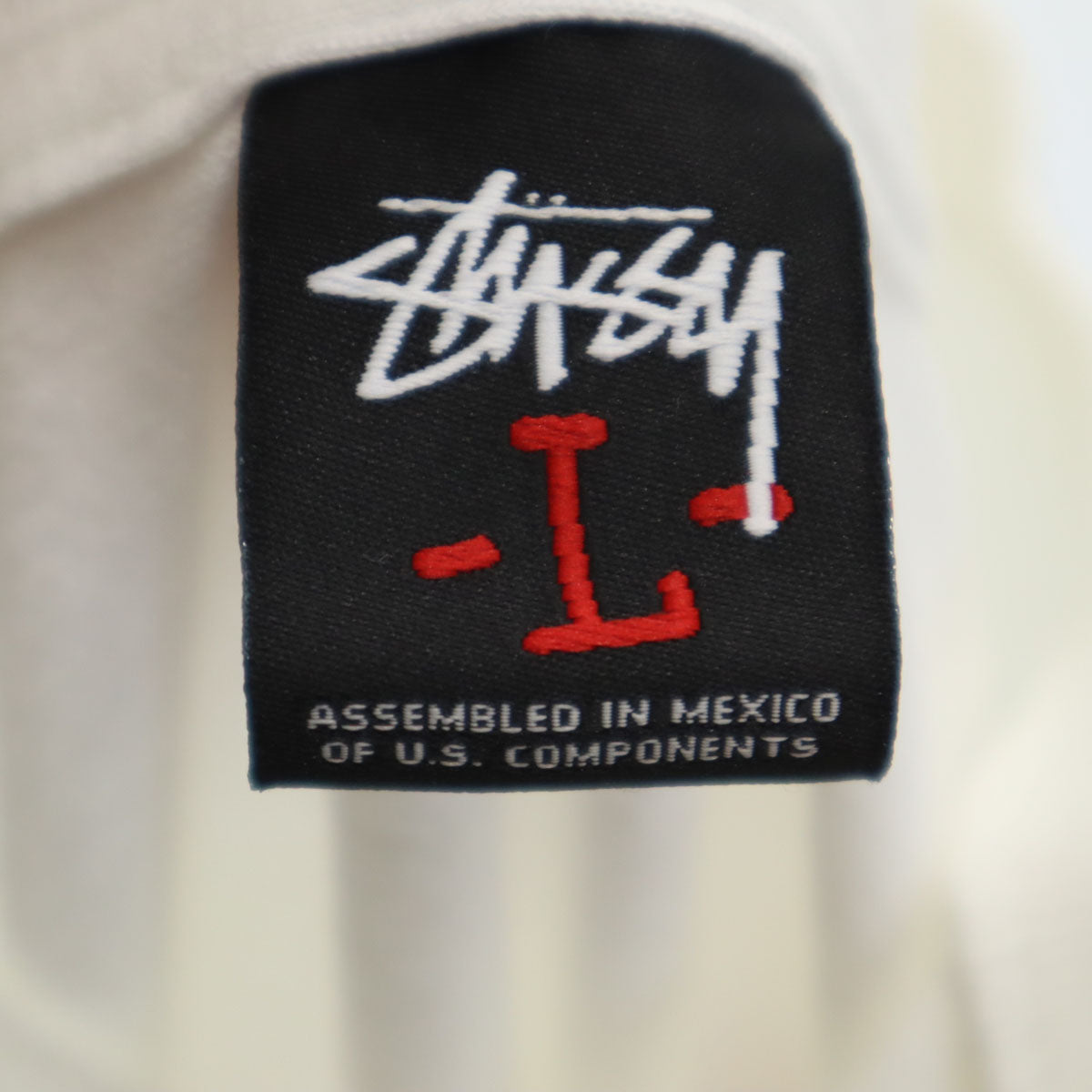 STUSSY ステューシー 長袖 Tシャツ L ホワイト メンズ
