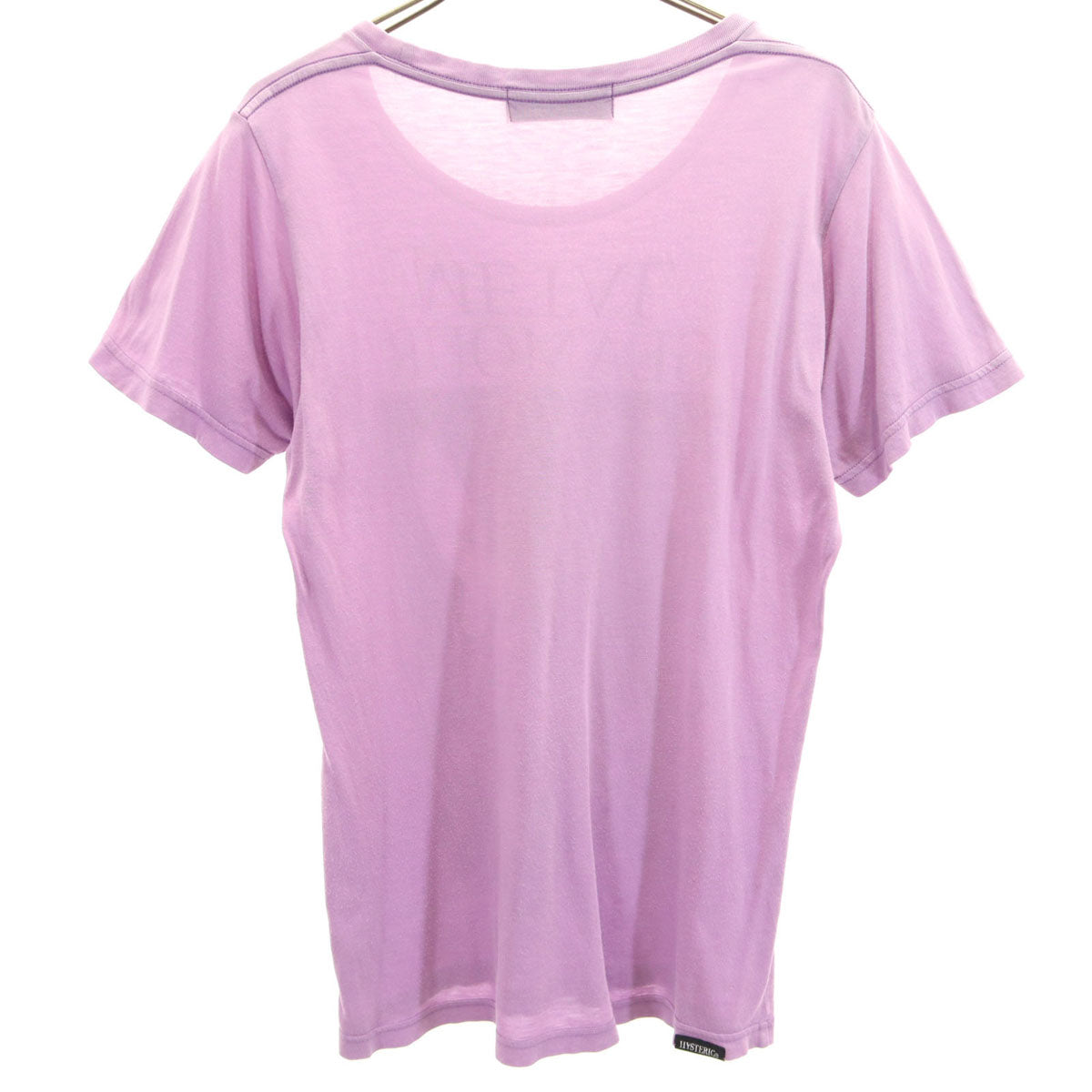HYSTERIC GLAMOUR ヒステリックグラマー 日本製 半袖 Tシャツ FREE パープル レディース