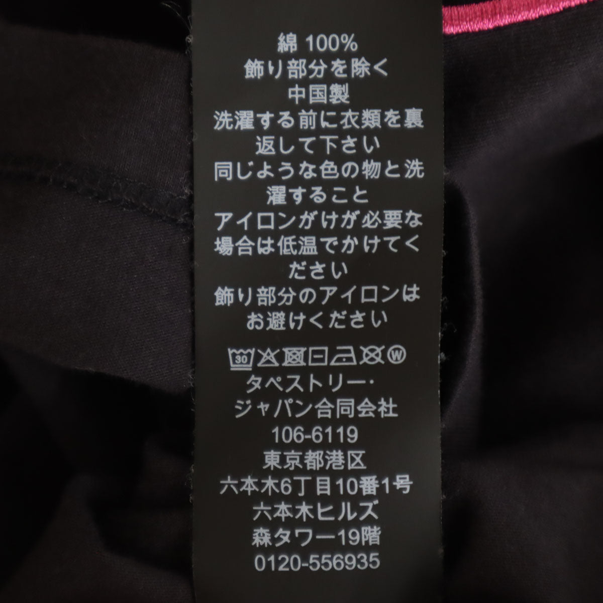 COACH コーチ レキシー 半袖 Tシャツ S ブラック 1123 恐竜 レディース