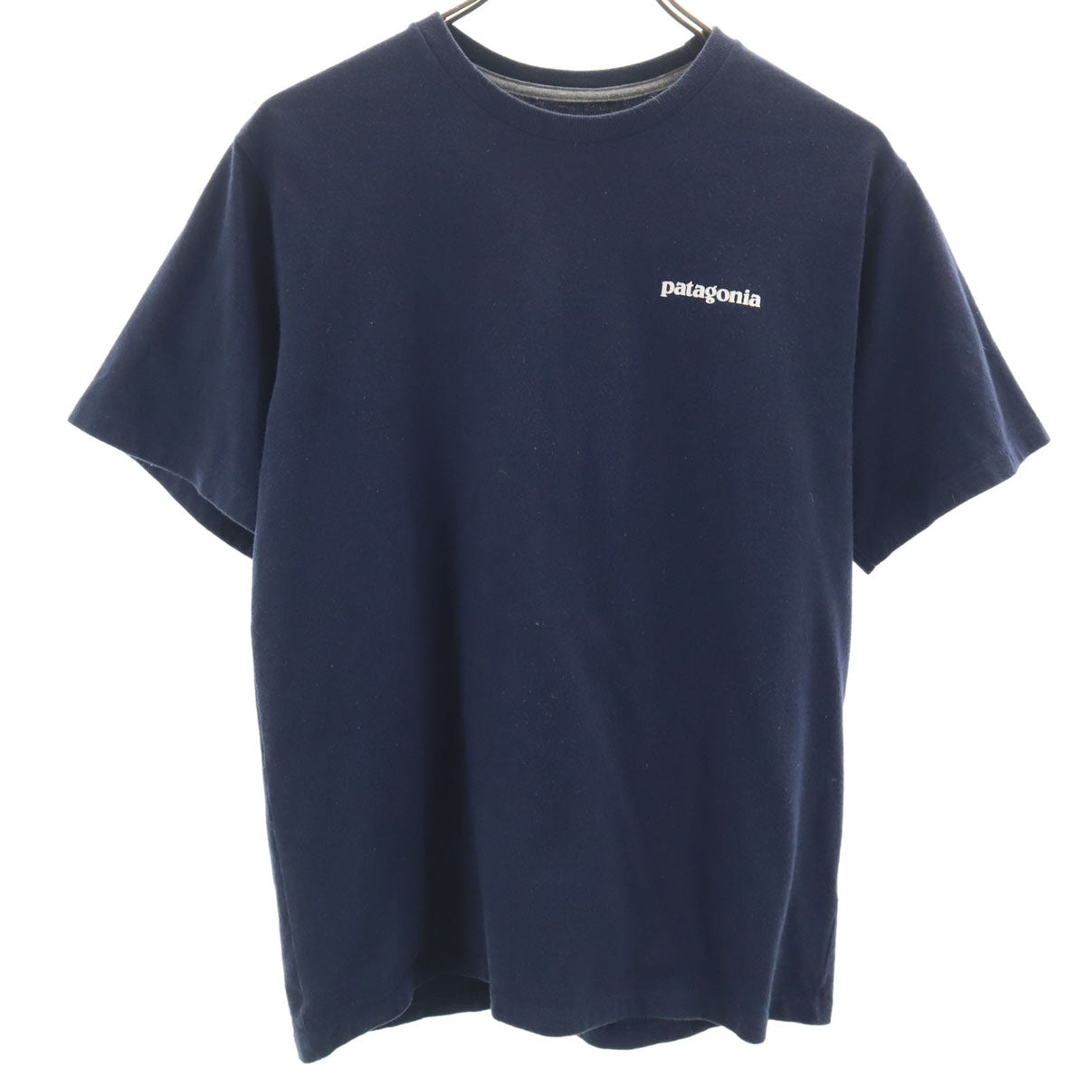 patagonia パタゴニア バックロゴ 半袖 Tシャツ XS ネイビー 38504SP21 アウトドア メンズ