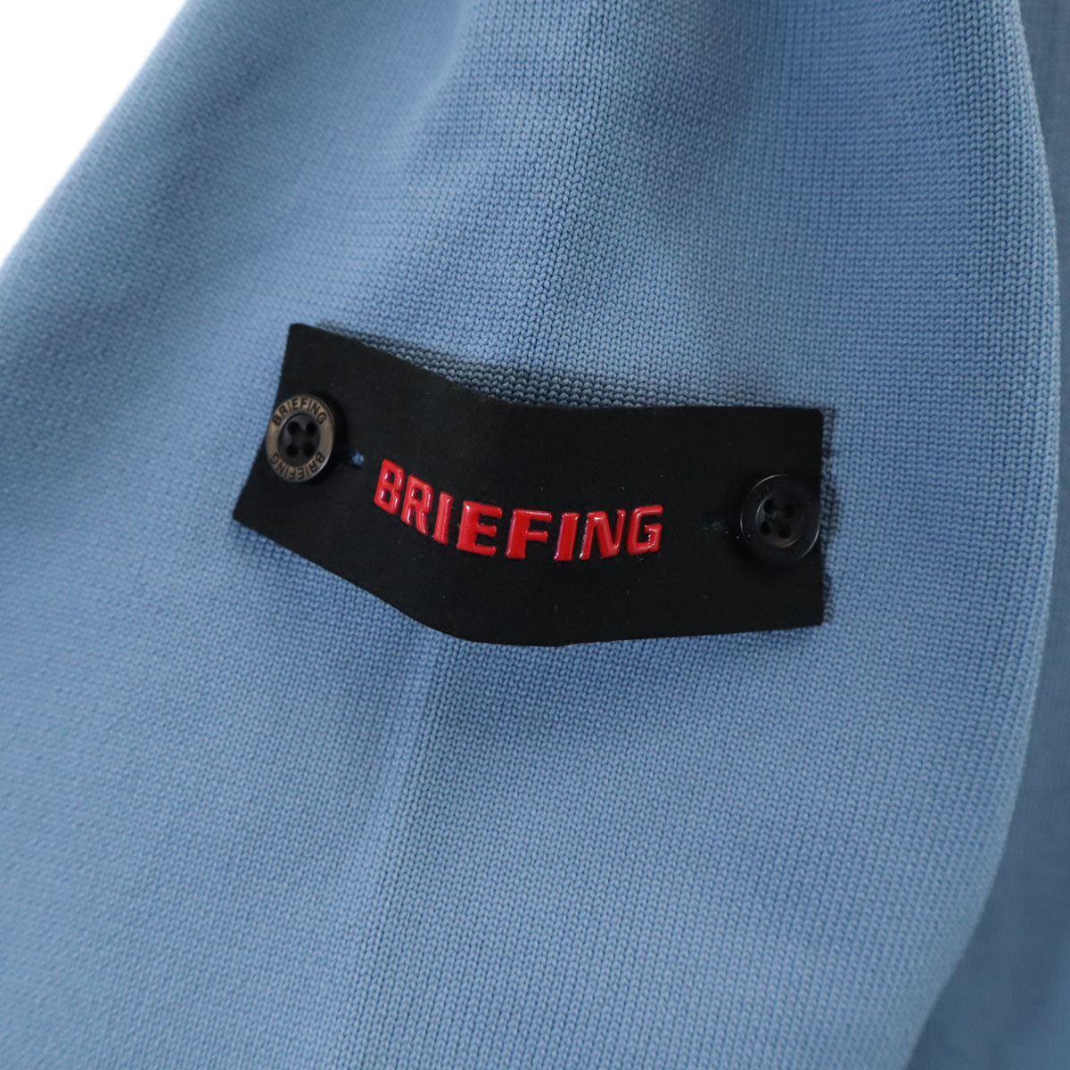 BRIEFING ブリーフィング 長袖 ニット ジップパーカー L ブルーグレー系 メンズ