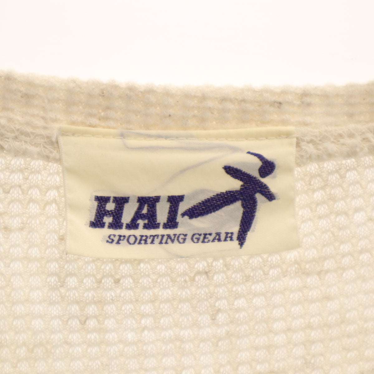 HAI SPORTING GEAR ハイスポーティングギア 90s オールド 長袖 カーディガン M ベージュ イッセイミヤケ メンズ