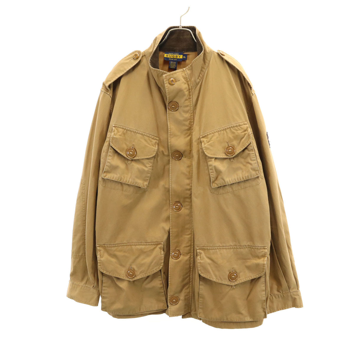 RUGBY RALPH LAUREN ラグビーラルフローレン ハンティングジャケット XL ベージュブラウン メンズ