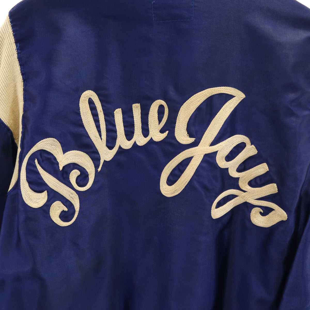 Colborn's Band & Athletic Wear コリンボ 50s 60s ヴィンテージ ボタンスタ ブルゾン 40 ネイビー ベースボールジャケット メンズ