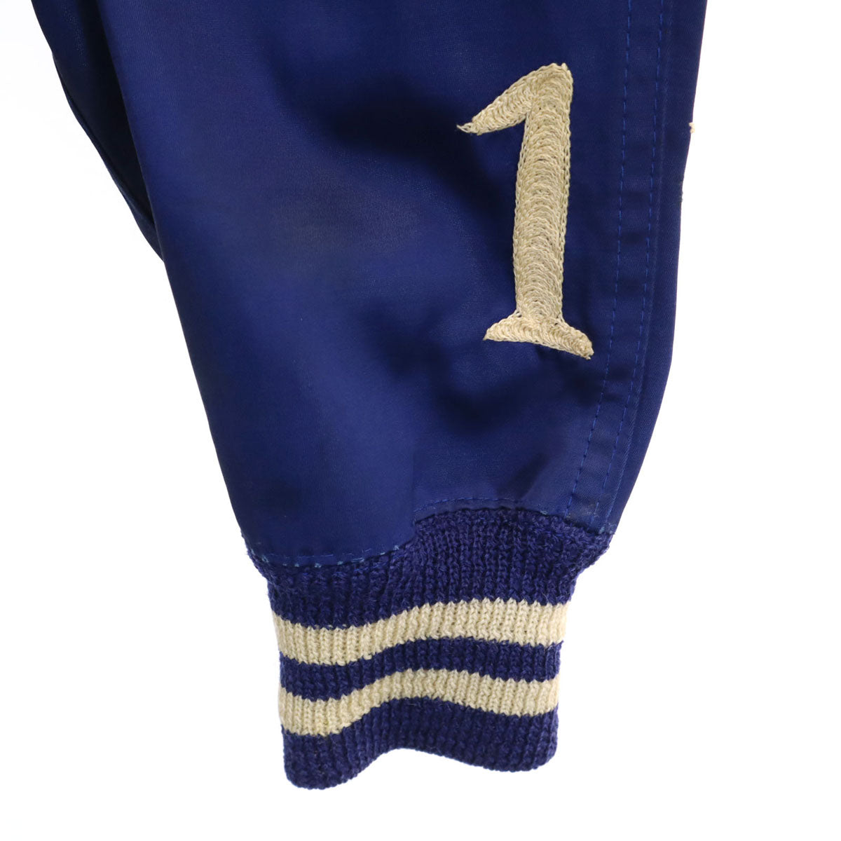 Colborn's Band & Athletic Wear コリンボ 50s 60s ヴィンテージ ボタンスタ ブルゾン 40 ネイビー ベースボールジャケット メンズ