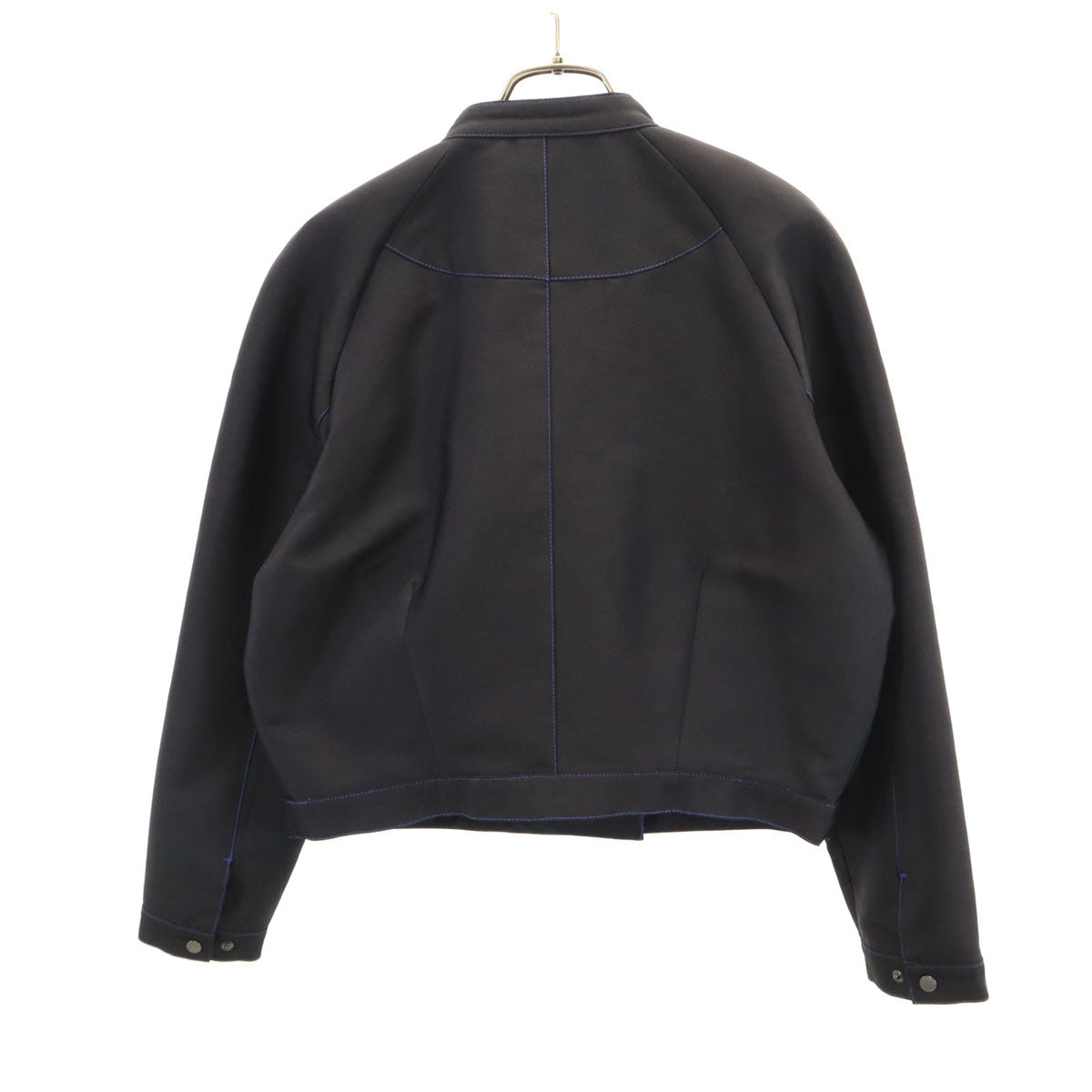ARMANI EXCHANGE アルマーニエクスチェンジ 2015 シングルライダースジャケット S ブラック レディース