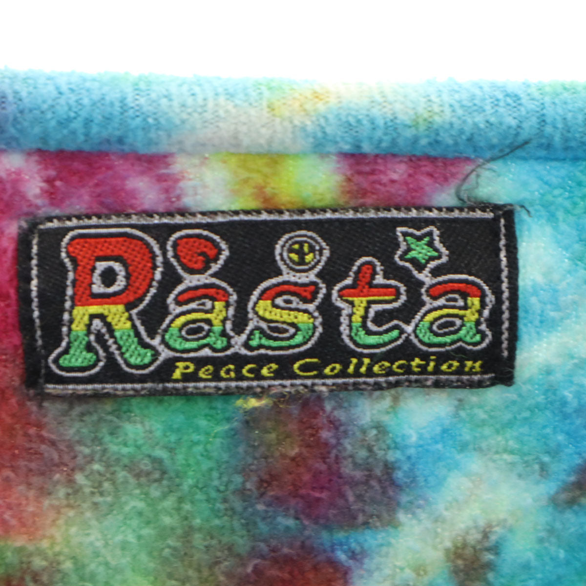 Rasta ラスタ タイダイ 長袖 フリース トレーナー F マルチ メンズ