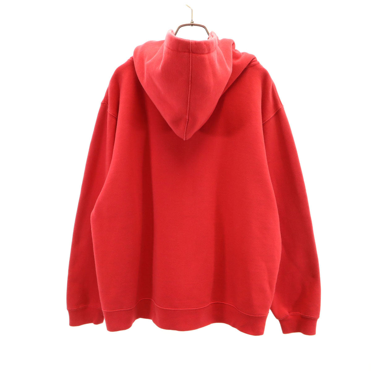 STUSSY ステューシー USA製 長袖 スウェットパーカー L レッド 裏起毛 メンズ