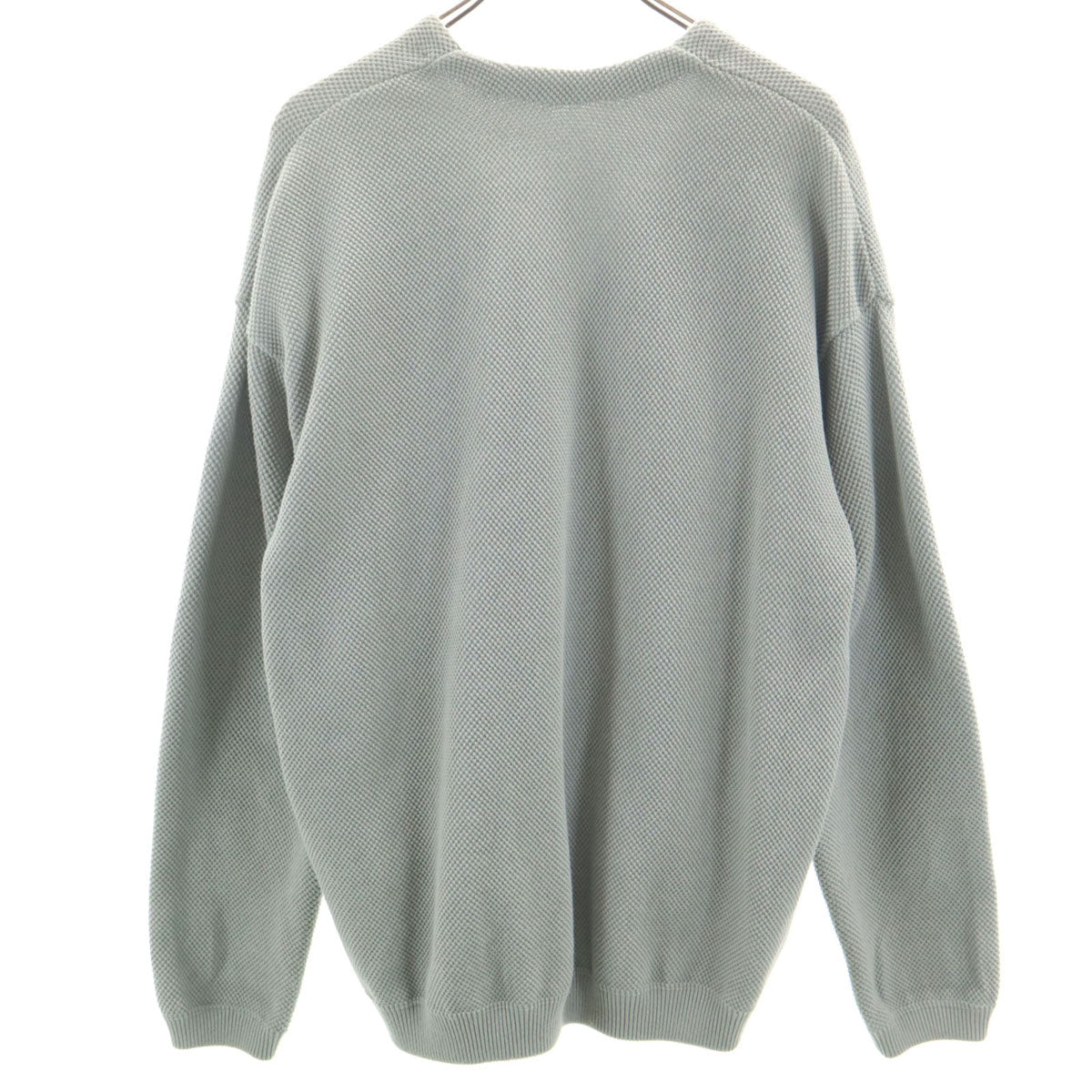 crepuscule クレプスキュール 日本製 長袖 Moss stitch カーディガン 1 グレー メンズ