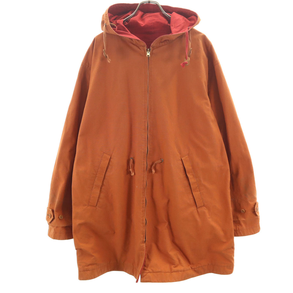Karl Helmut カールヘルム リバーシブル コート レッド メンズ