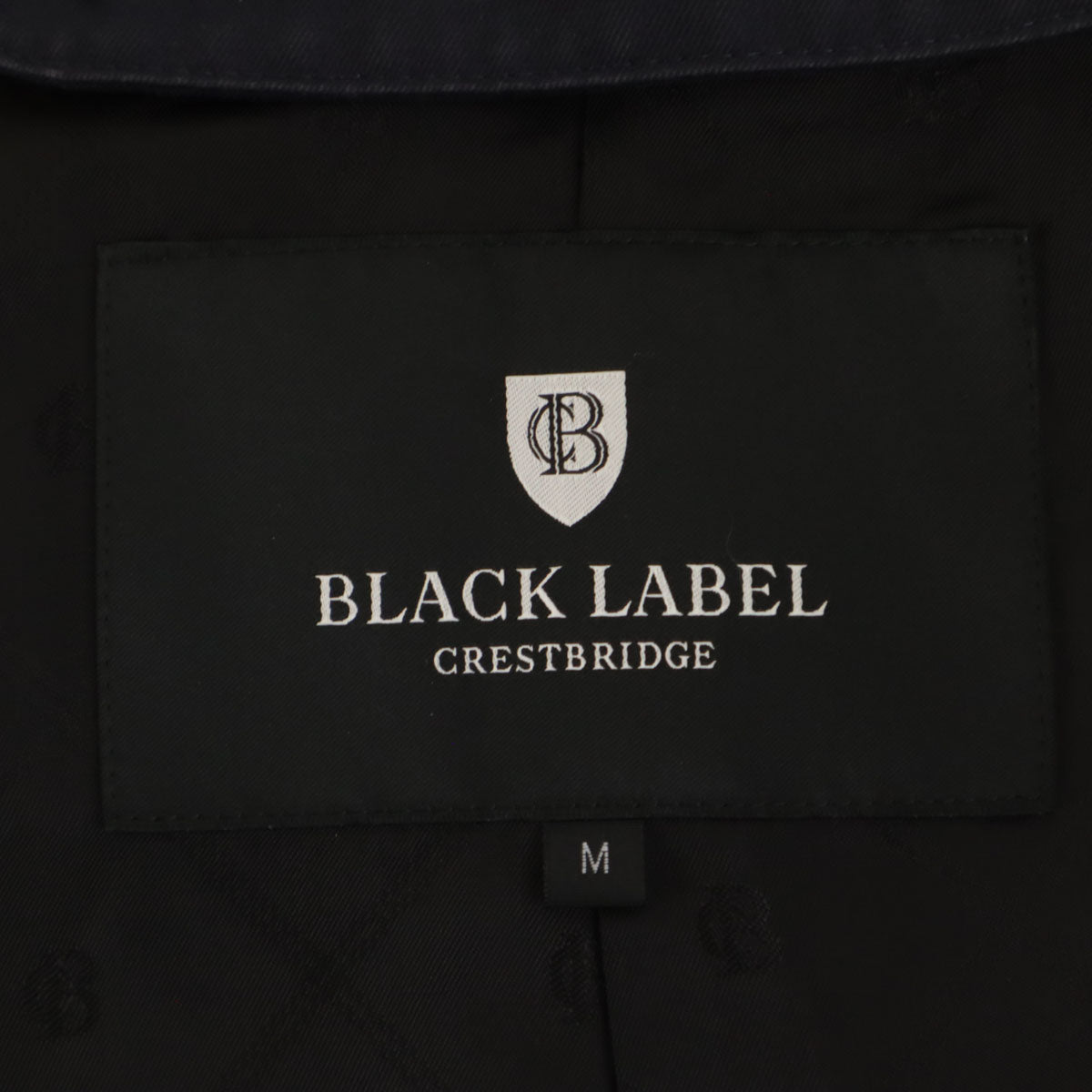 BLACK LABEL CRESTBRIDGE ブラックレーベルクレストブリッジ トレンチコート M ネイビー メンズ