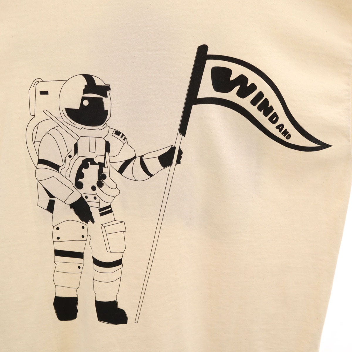 美品 WIND AND SEA ウィンダンシー BILLIONAIRE BOYS CLUB ビリオネアボーイズクラブ コラボ 半袖 Tシャツ L ナチュラル メンズ