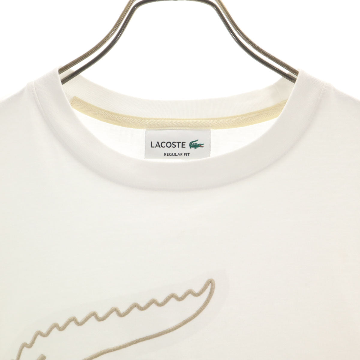 LACOSTE ラコステ 半袖 Tシャツ 4 ホワイト メンズ