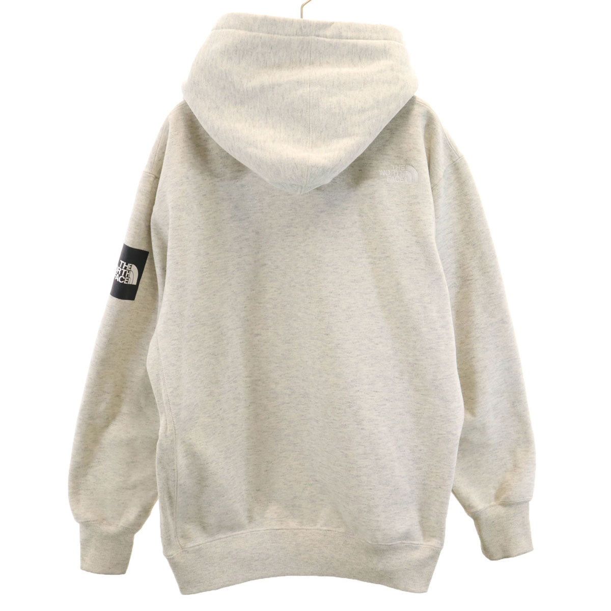 THE NORTH FACE ノースフェイス 長袖 スウェットパーカー XL グレー NT61835 アウトドア 裏起毛 メンズ
