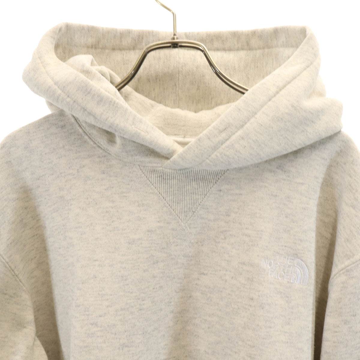 THE NORTH FACE ノースフェイス 長袖 スウェットパーカー XL グレー NT61835 アウトドア 裏起毛 メンズ