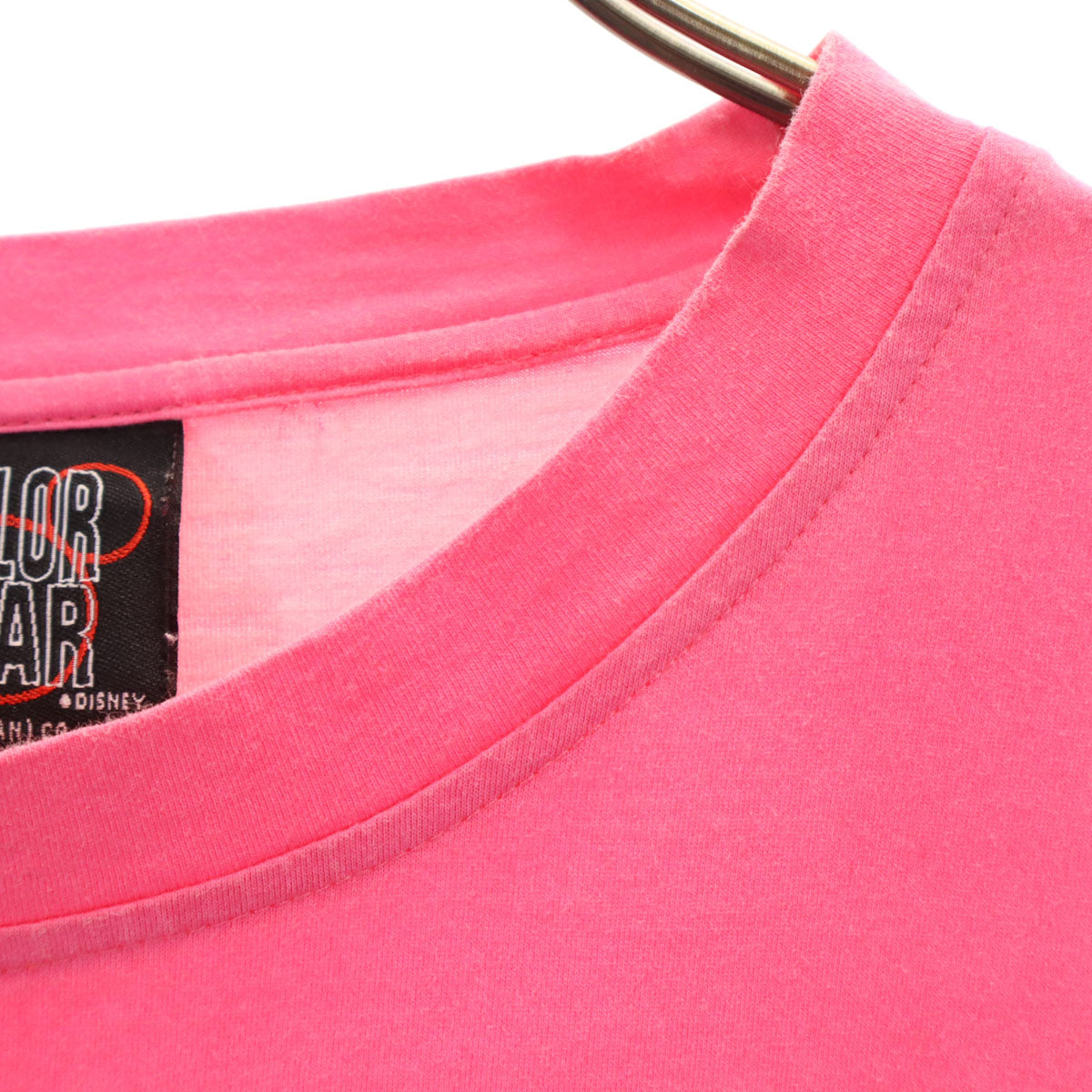 COLOR GEAR カラーギア ミッキーマウス 半袖 Tシャツ ピンク Disney ディズニー メンズ
