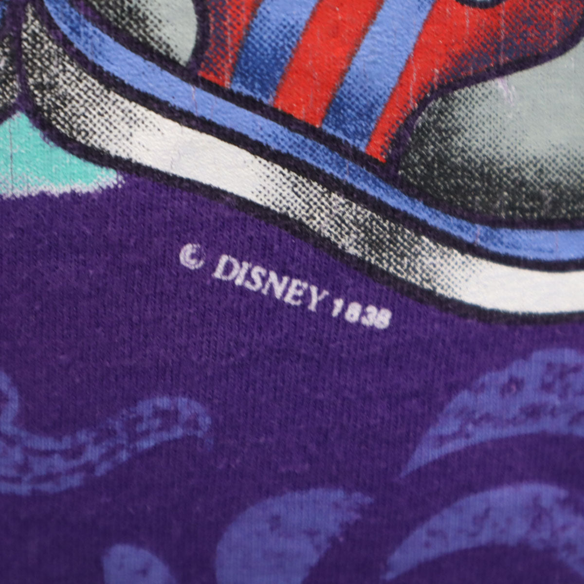 MICKEY UNLIMITED ミッキーアンリミテッド 00s オールド ミッキーフレンズ 半袖 Tシャツ ONE SIZE パープル Disney ディズニー メンズ