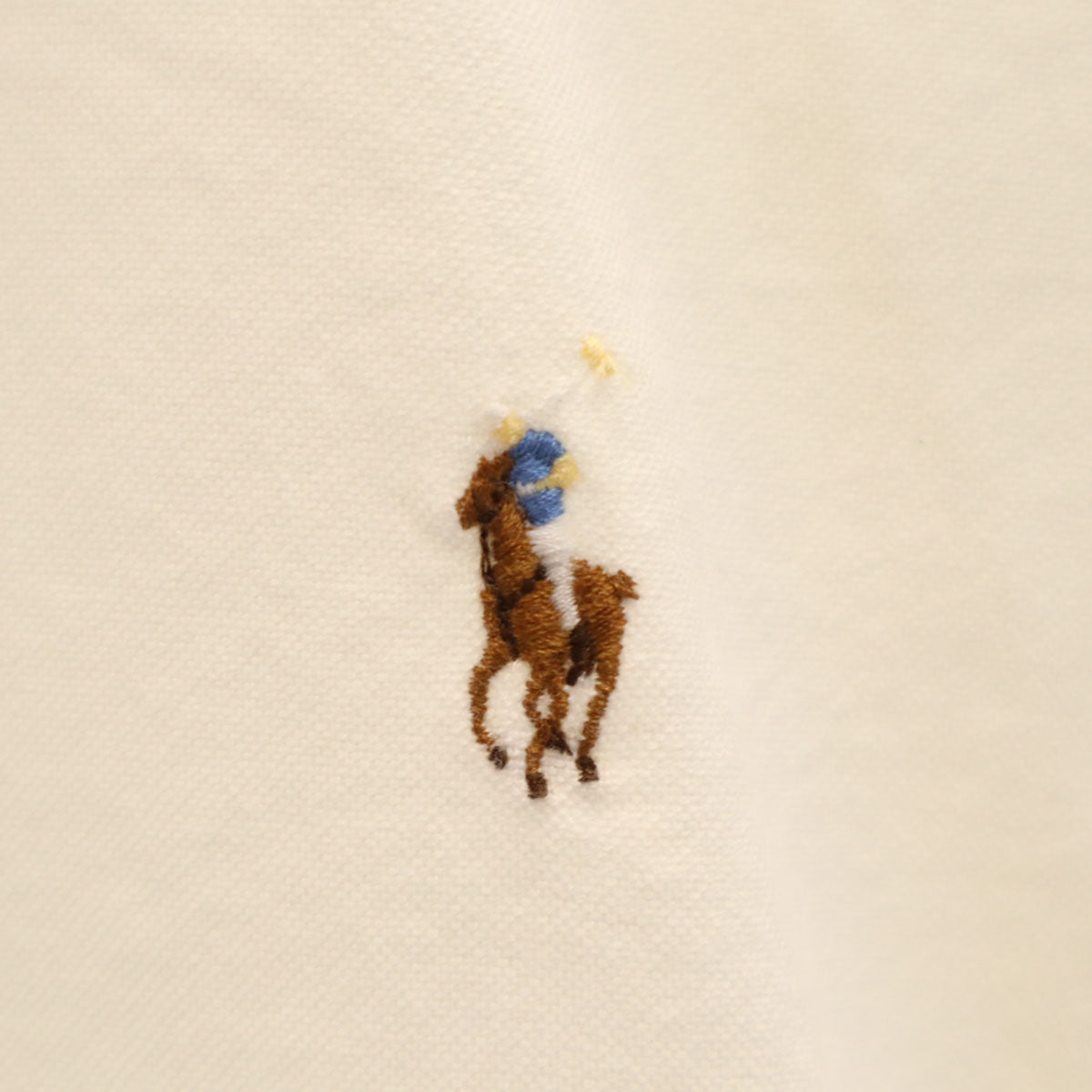 RALPH LAUREN ラルフローレン 半袖 ボタンダウンシャツ L ホワイト レディース