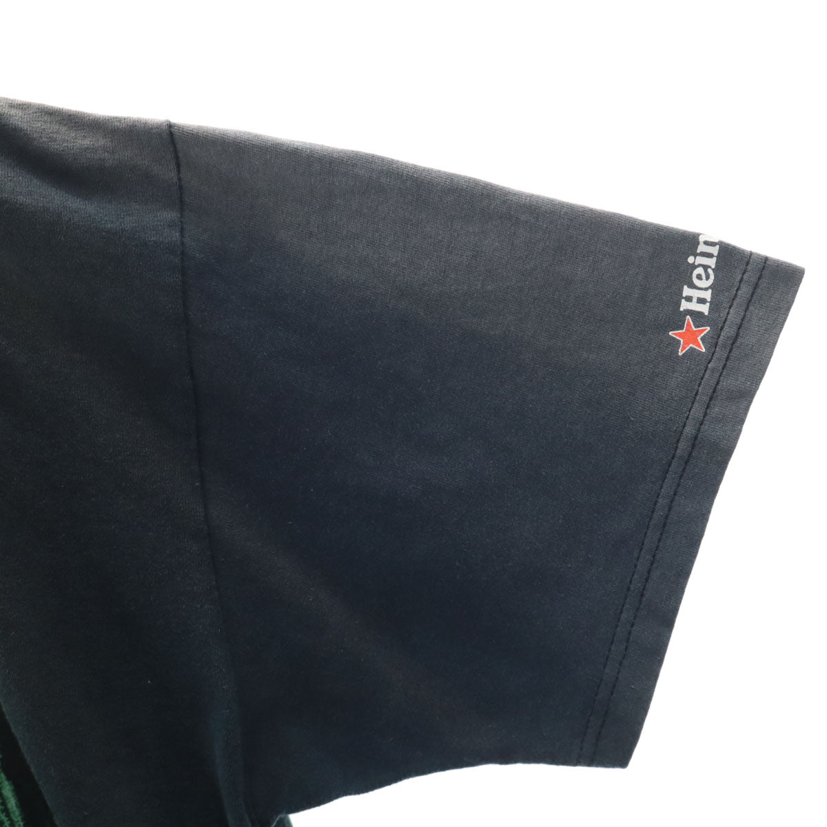 anvil アンヴィル バックプリント Heineken 半袖 Tシャツ XL チャコール ハイネケン メンズ