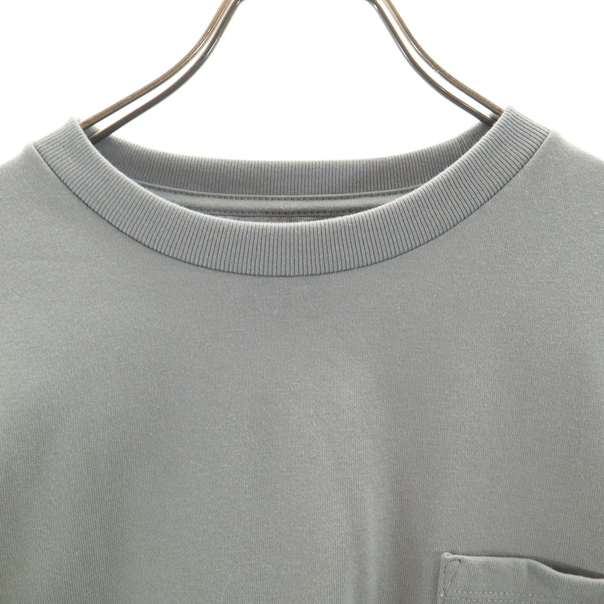 snowpeak スノーピーク 半袖 Tシャツ L グレー ポケT 無地 メンズ