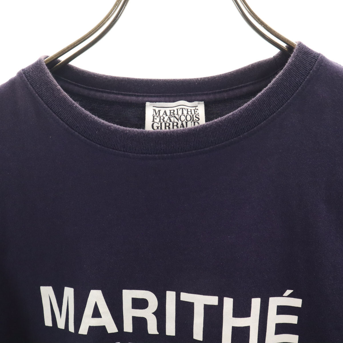 MARITHE + FRANCOIS GIRBAUD マリテフランソワジルボー 半袖 Tシャツ S ネイビー レディース