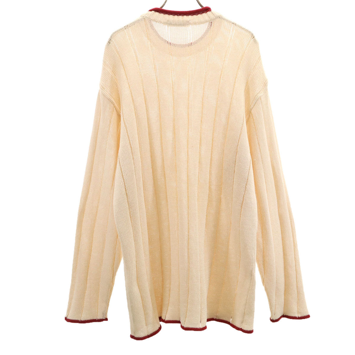 MIYAKE DESIGN STUDIO ミヤケデザインスタジオ 80s オールド 長袖 ニット L アイボリー セーター メンズ