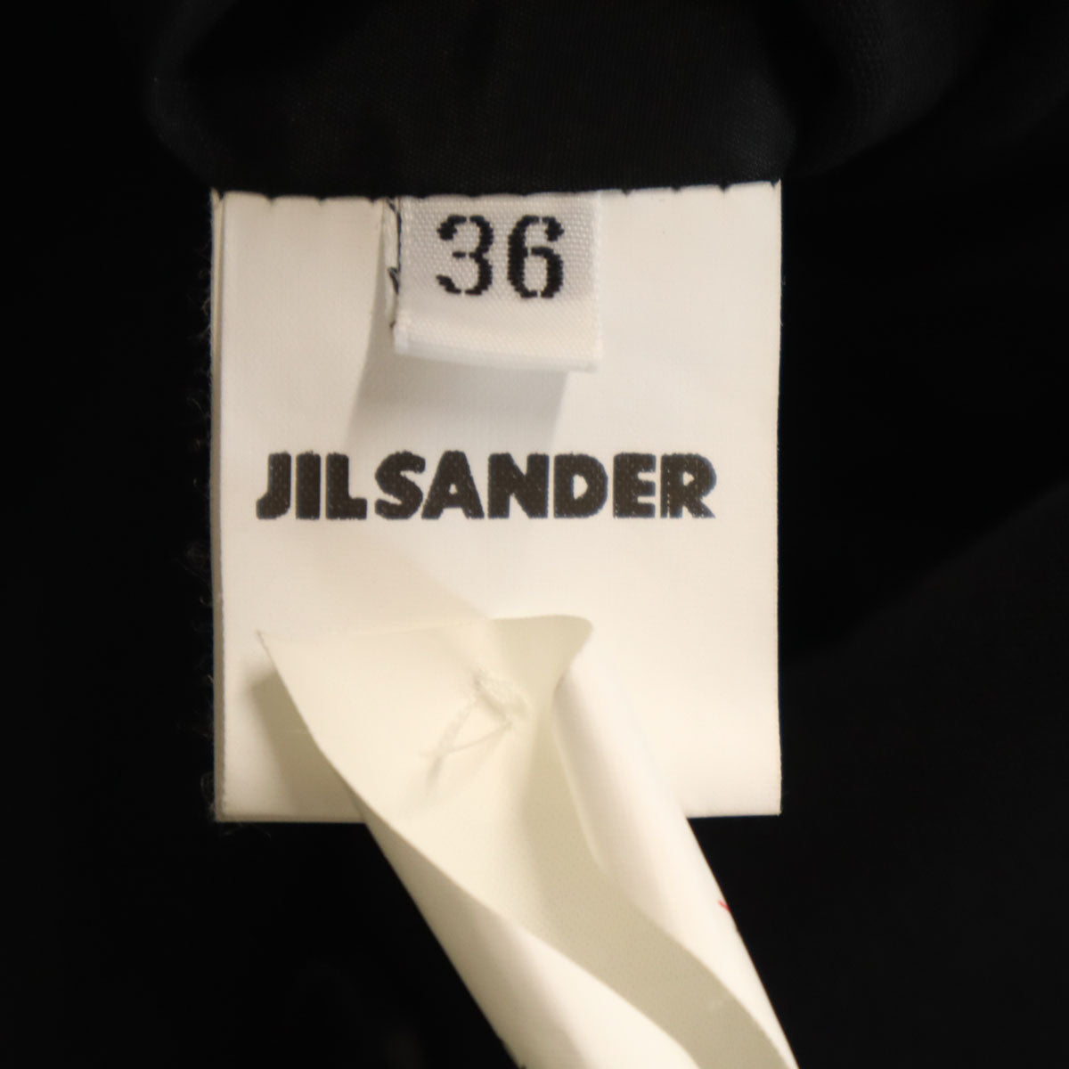 JIL SANDER ジルサンダー テーラードジャケット 36 ブラック レディース