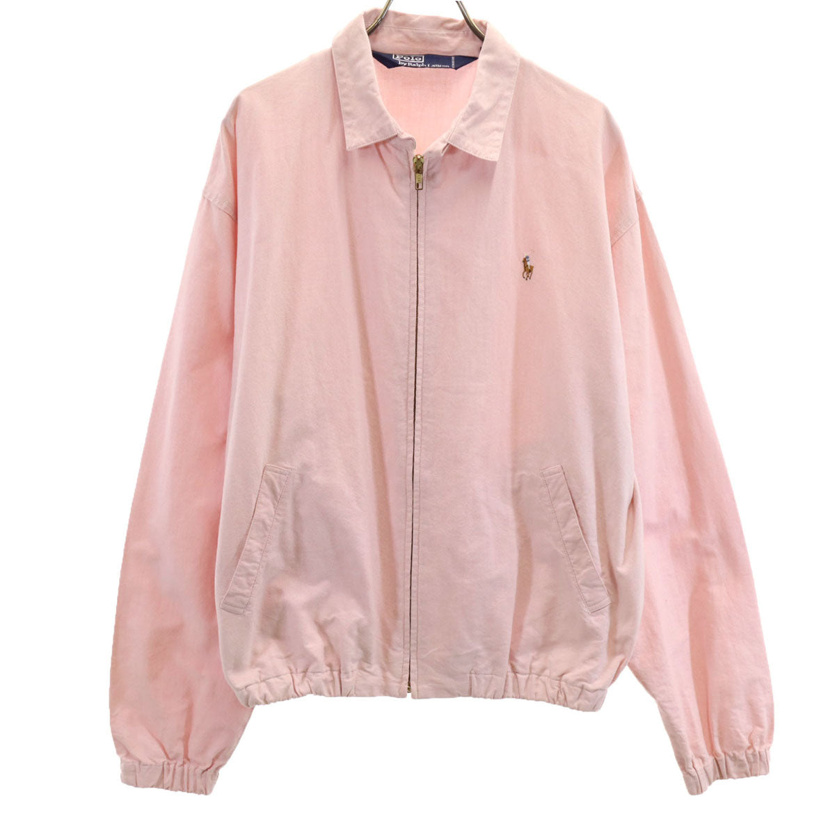 Polo by Ralph Lauren ポロバイラルフローレン 90s オールド チンスト オックスフォード ブルゾン M ピンク ジャケット メンズ