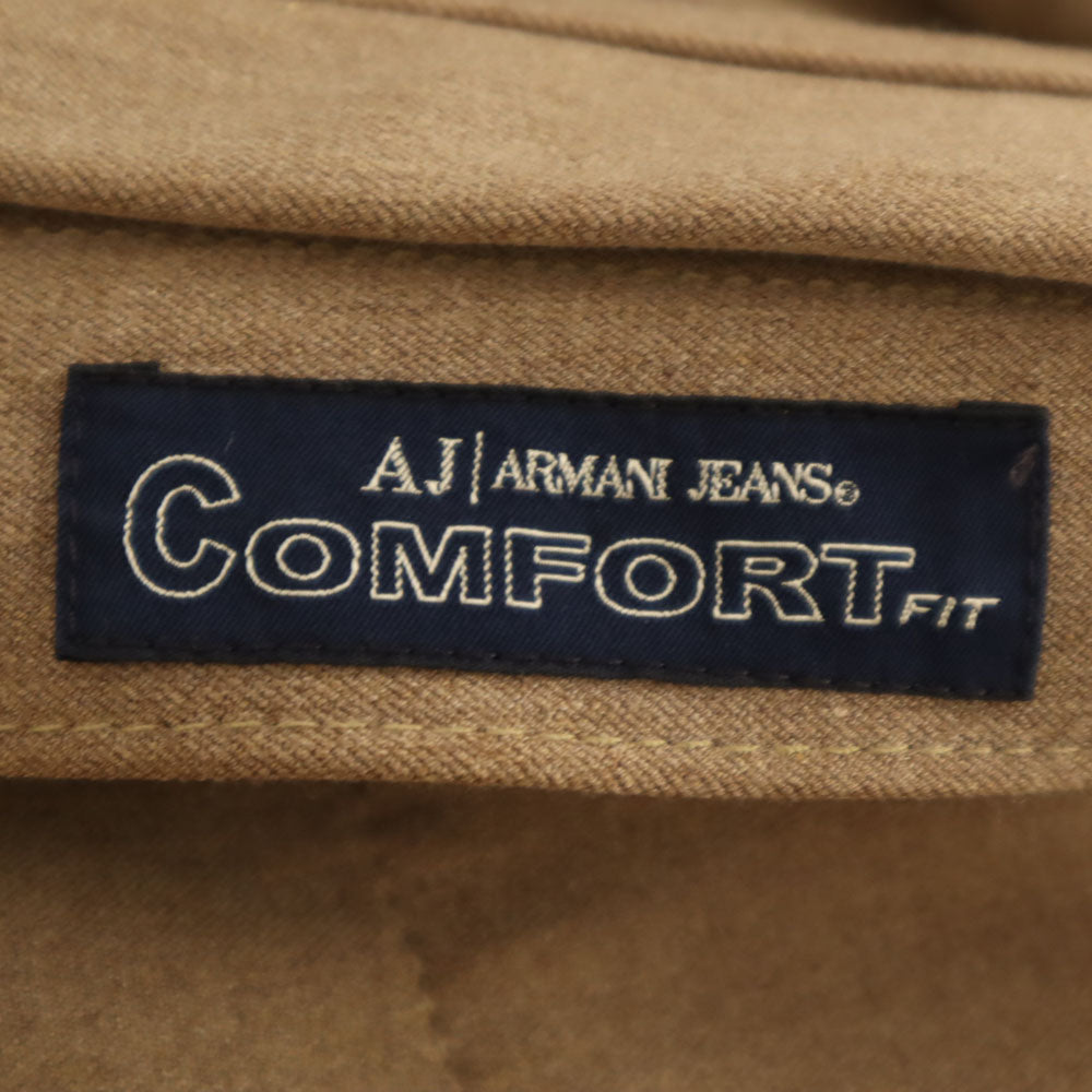 ARMANI JEANS アルマーニジーンズ イタリア製 コンフォートフィット ジャケット 38 ブラウン系 レディース
