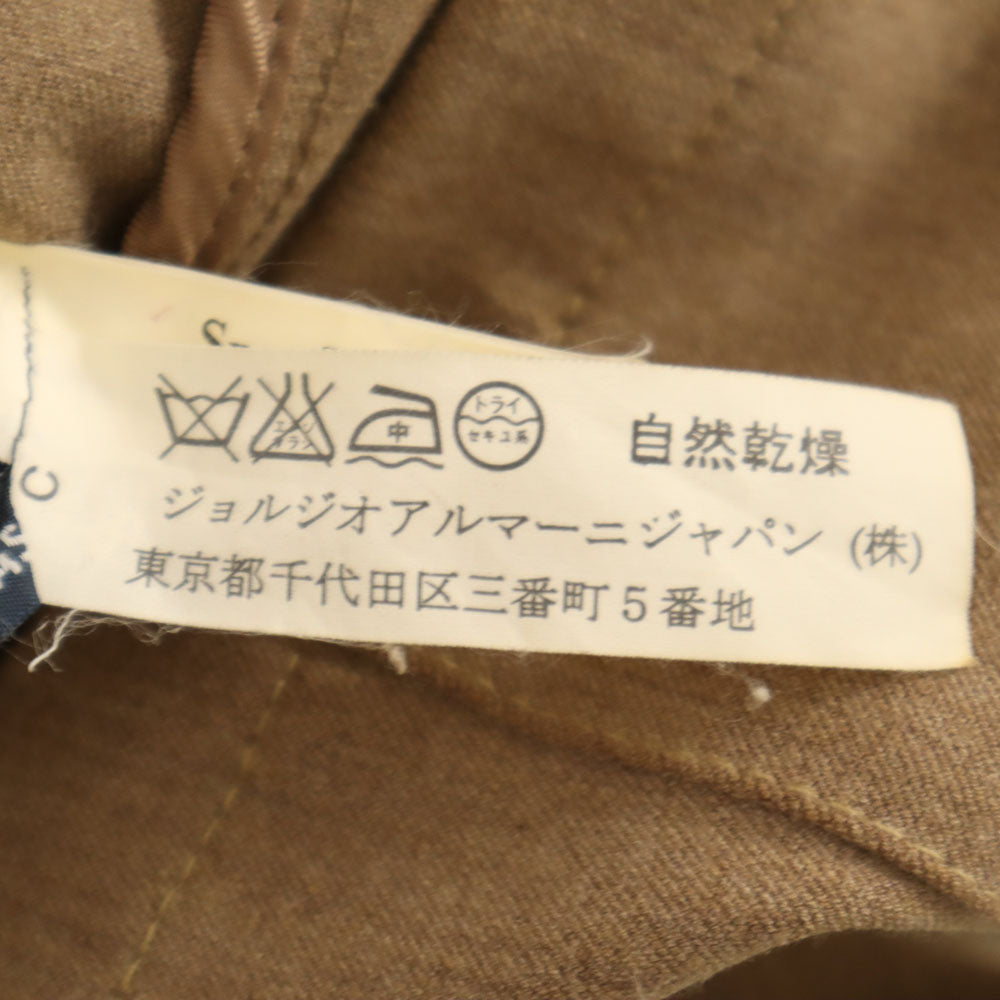 ARMANI JEANS アルマーニジーンズ イタリア製 コンフォートフィット ジャケット 38 ブラウン系 レディース