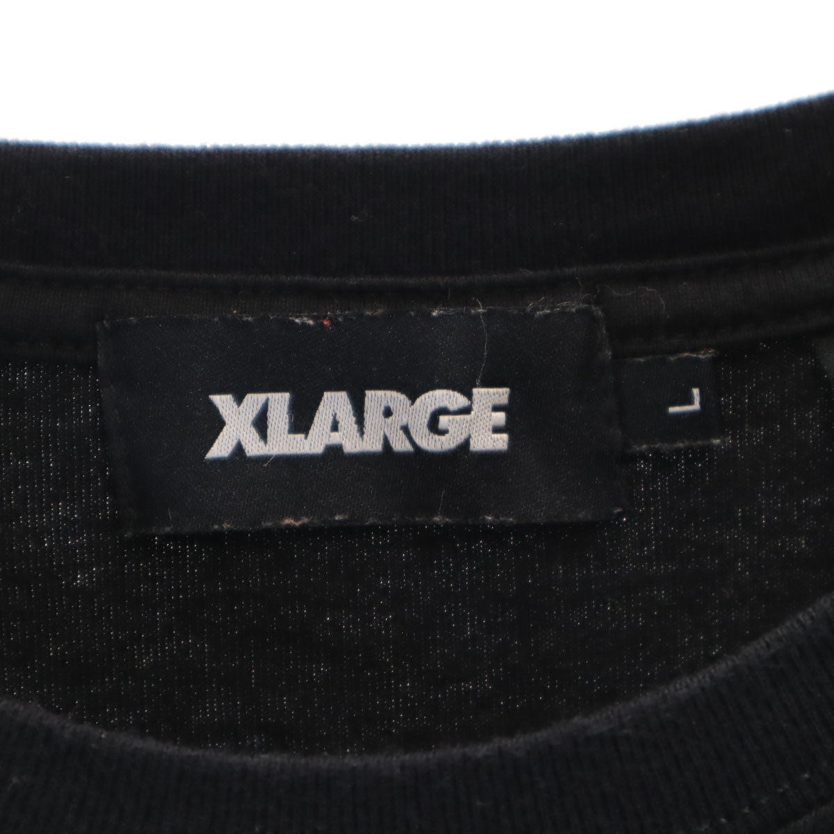 XLARGE エクストララージ SUMMER WARS サマーウォーズコラボ バックプリント 半袖 Tシャツ L ブラック ポケT メンズ