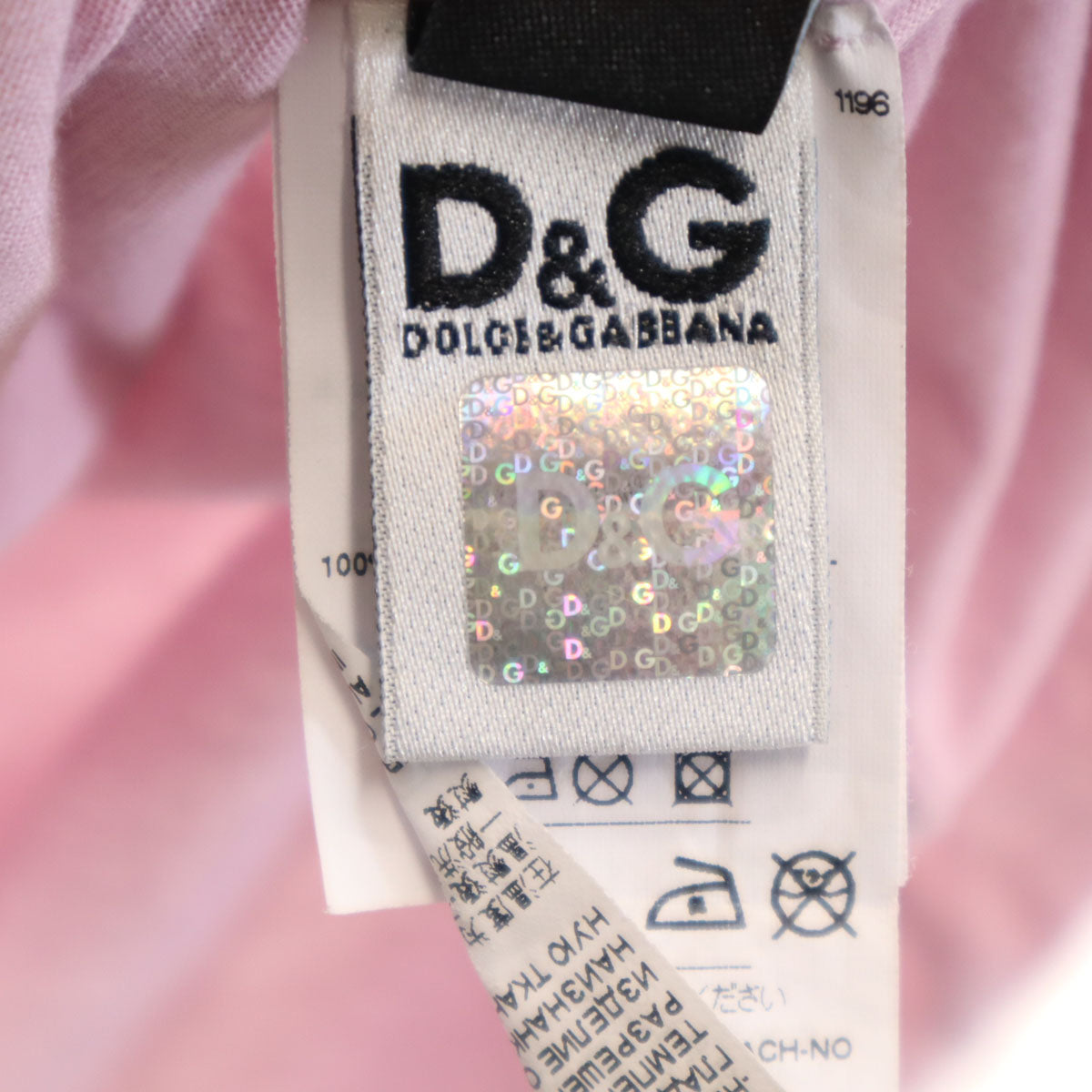 D&G DOLCE&GABBANA ディーアンドジードルチェアンドガッバーナ Disney ディズニー コラボ イタリア製 ミッキー ミニー 半袖 Tシャツ 38 ピンクパープル レディース
