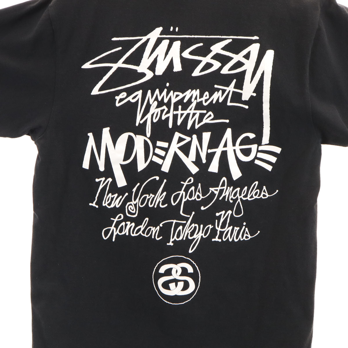 STUSSY ステューシー 半袖 Tシャツ M ブラック メンズ