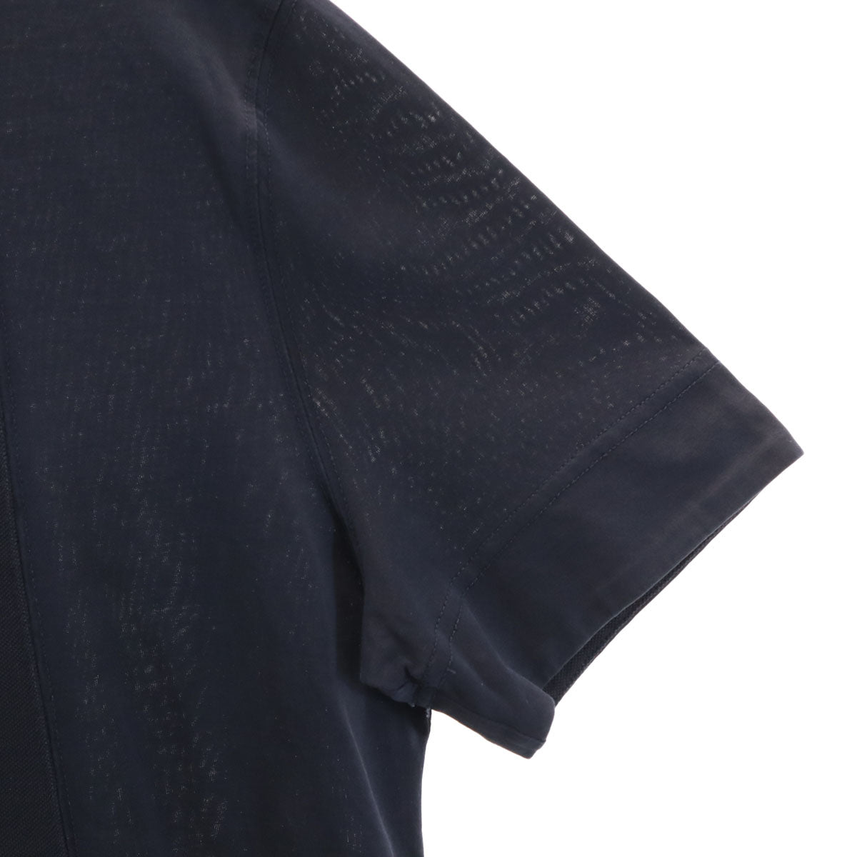 Emporio Armani エンポリオアルマーニ 半袖 ヘンリーネック Tシャツ M ネイビー メンズ