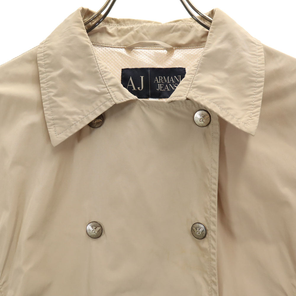 ARMANI JEANS アルマーニジーンズ トレンチコート 44 ベージュ レディース