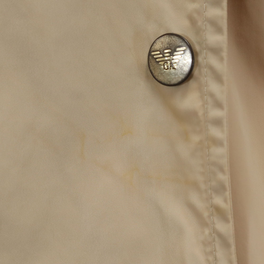 ARMANI JEANS アルマーニジーンズ トレンチコート 44 ベージュ レディース